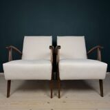 Mid-century armchairs, Yugoslavia, 1970s, set of 2