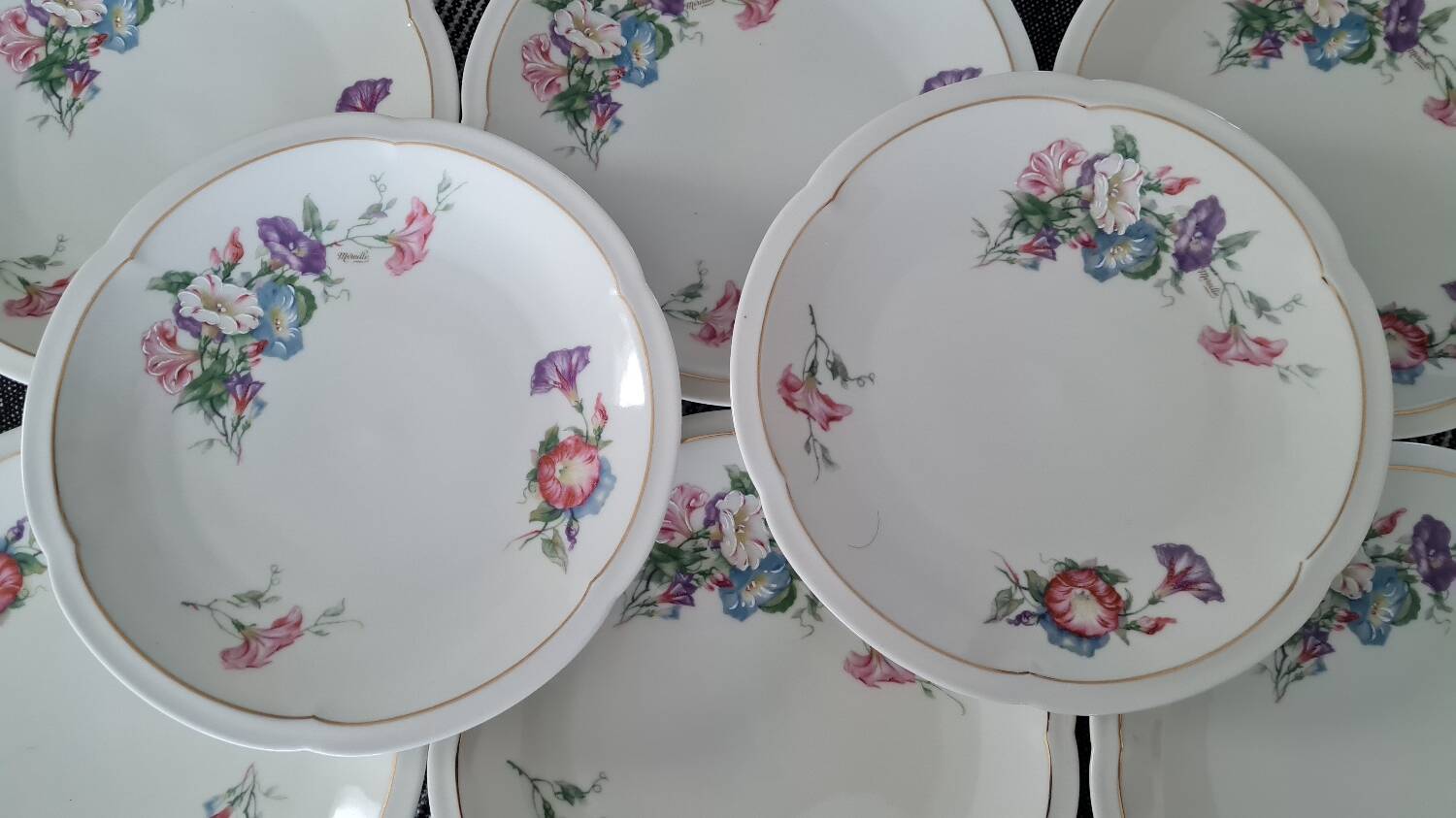 Mireille Charles Ahrenfeldt Limoges plates