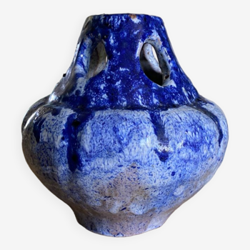 Vase en céramique émaillée fat lava
