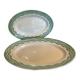 Lot de 2 plats de services Digoin Sarreguemines 1970