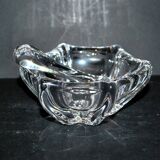 Vide-poche mortier et pilon en cristal daum signé design moderniste
