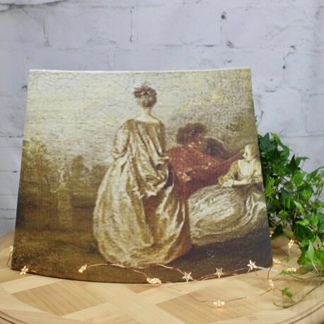 Wall tapestry pattern lampshade