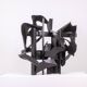 Jean Campa. Patinated metal sculpture. Year 1995.