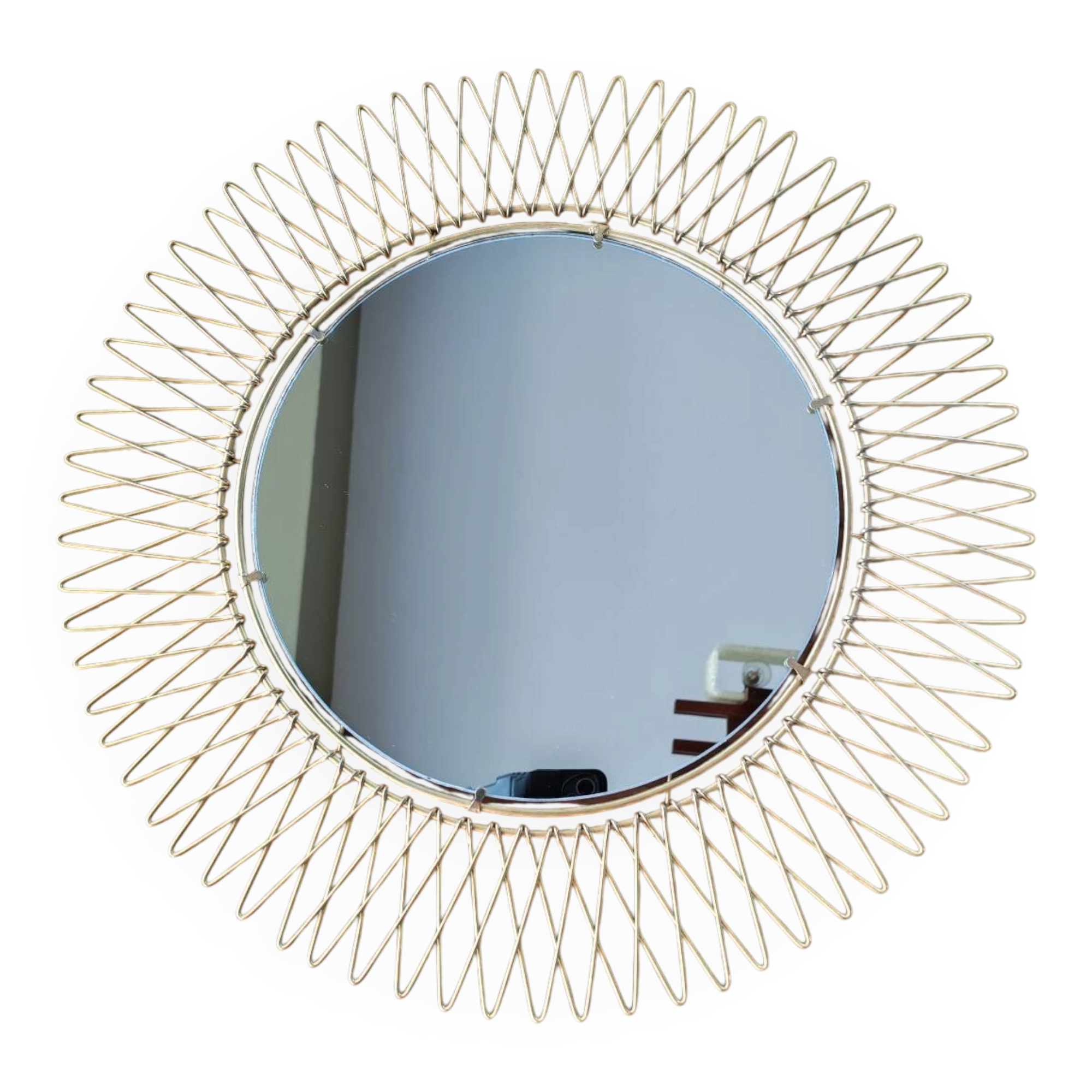 Large sun mirror Erdecor from the 1950s.