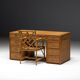 Bureau en Bambou par Vivai Del Sud, Italie, 1970s