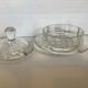 Old jam maker with thick glass facets