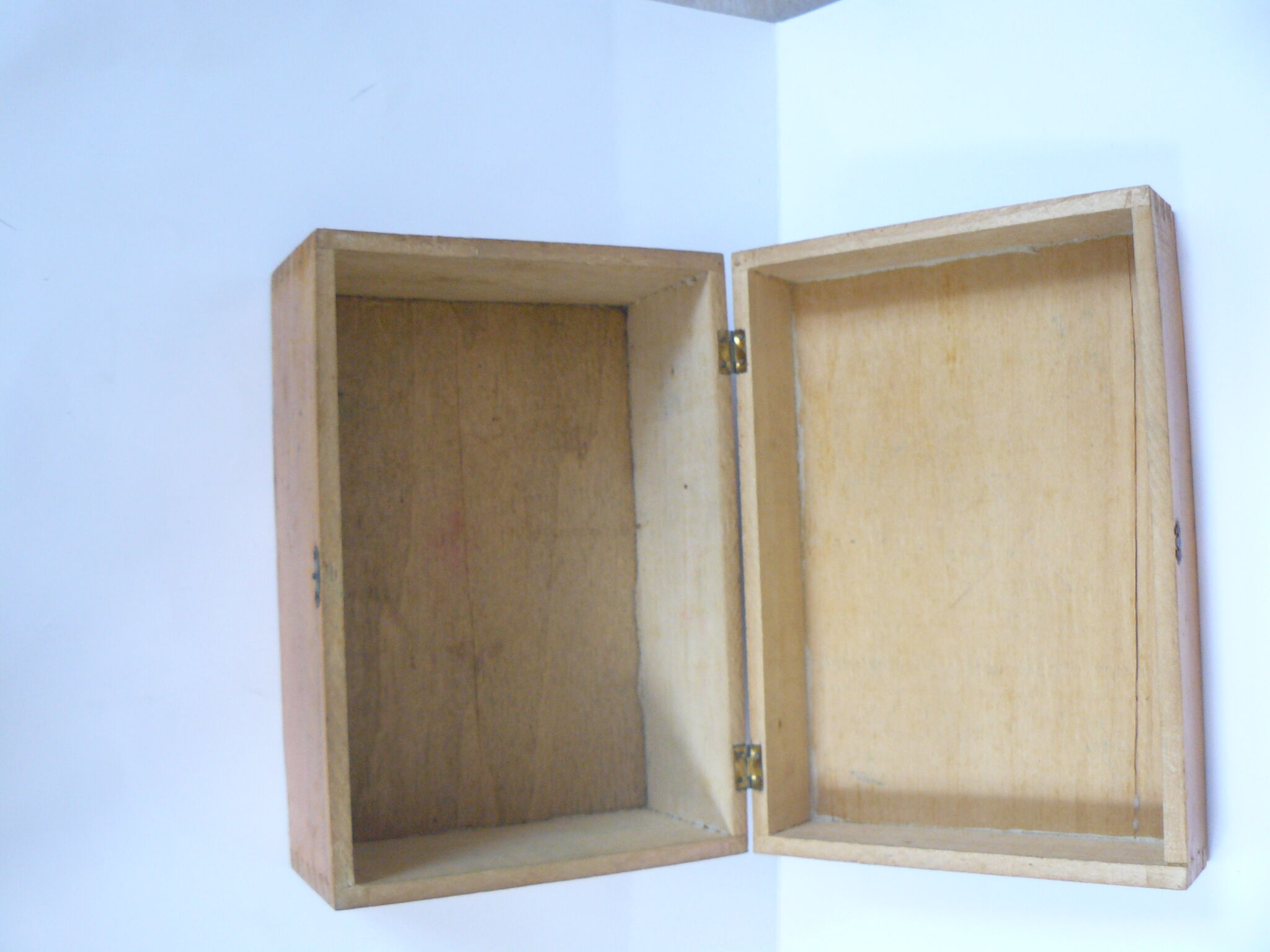 Old wooden lotto box