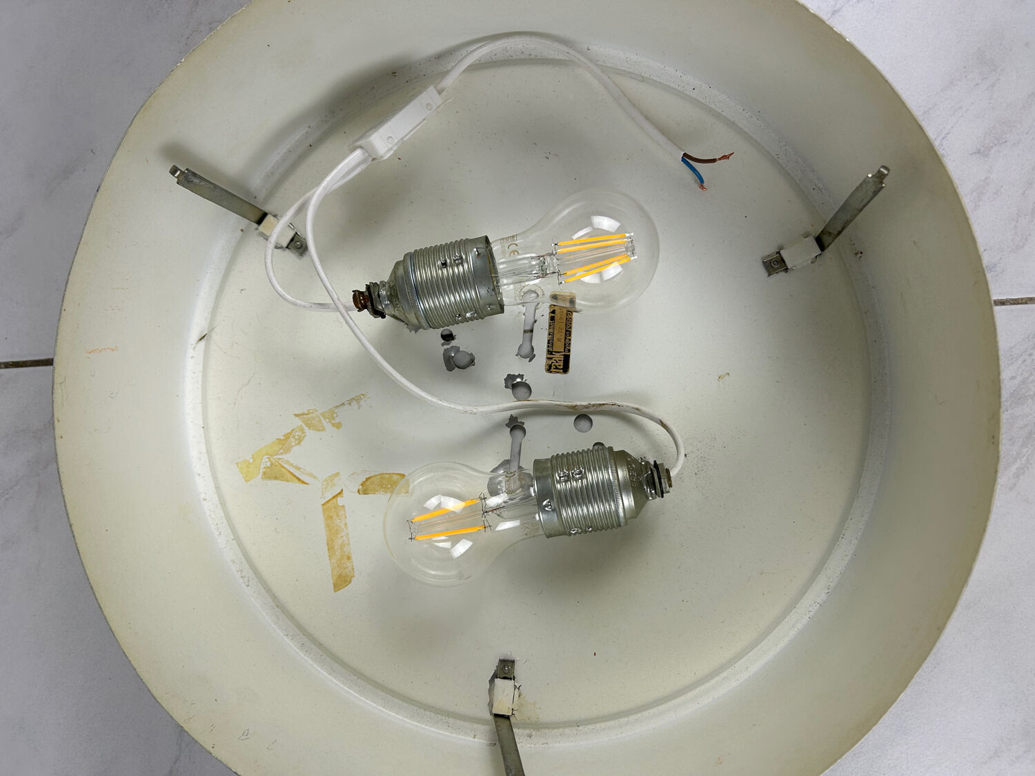 Vintage Raak Alliance ceiling lamp first edition