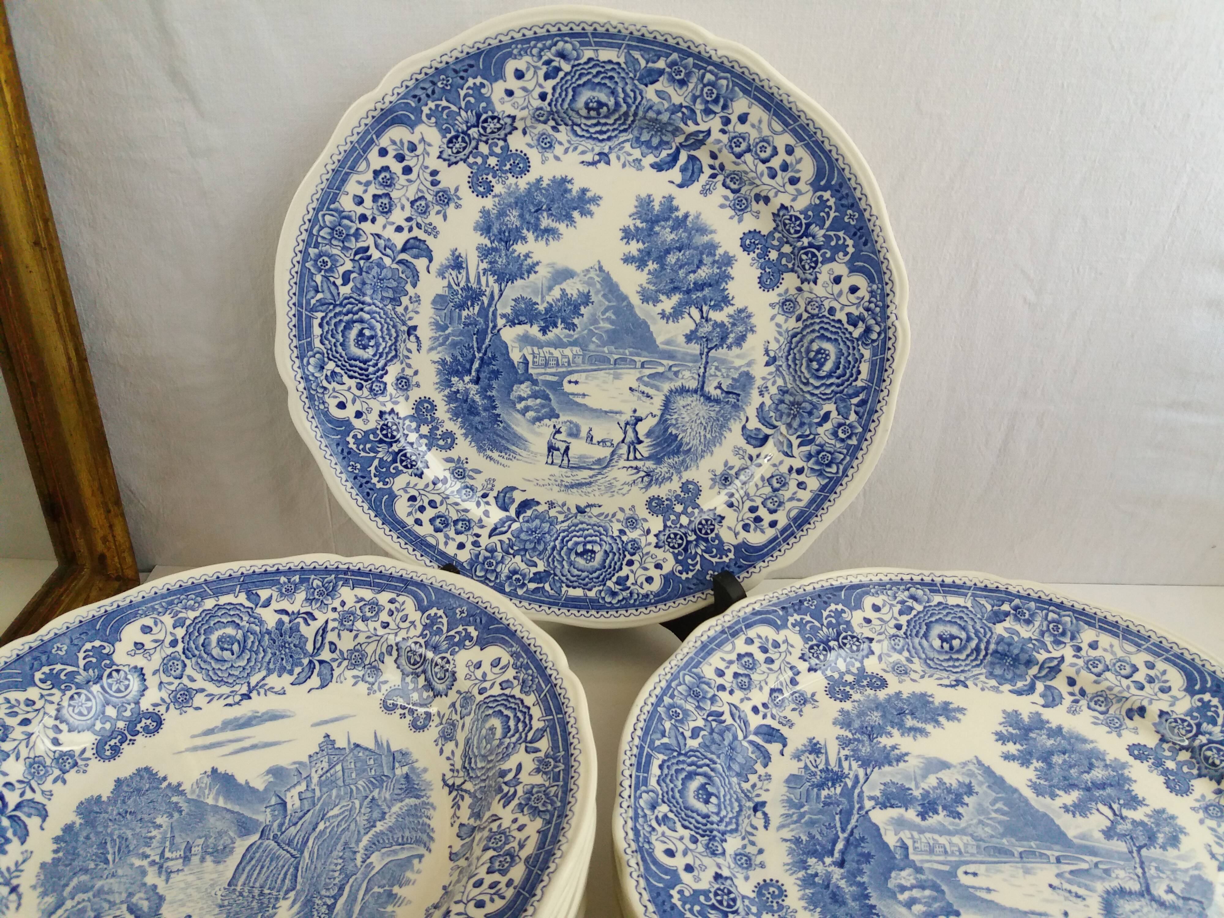 Set 12 plates Villeroy and Boch
