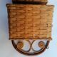 Rattan mail letter holder