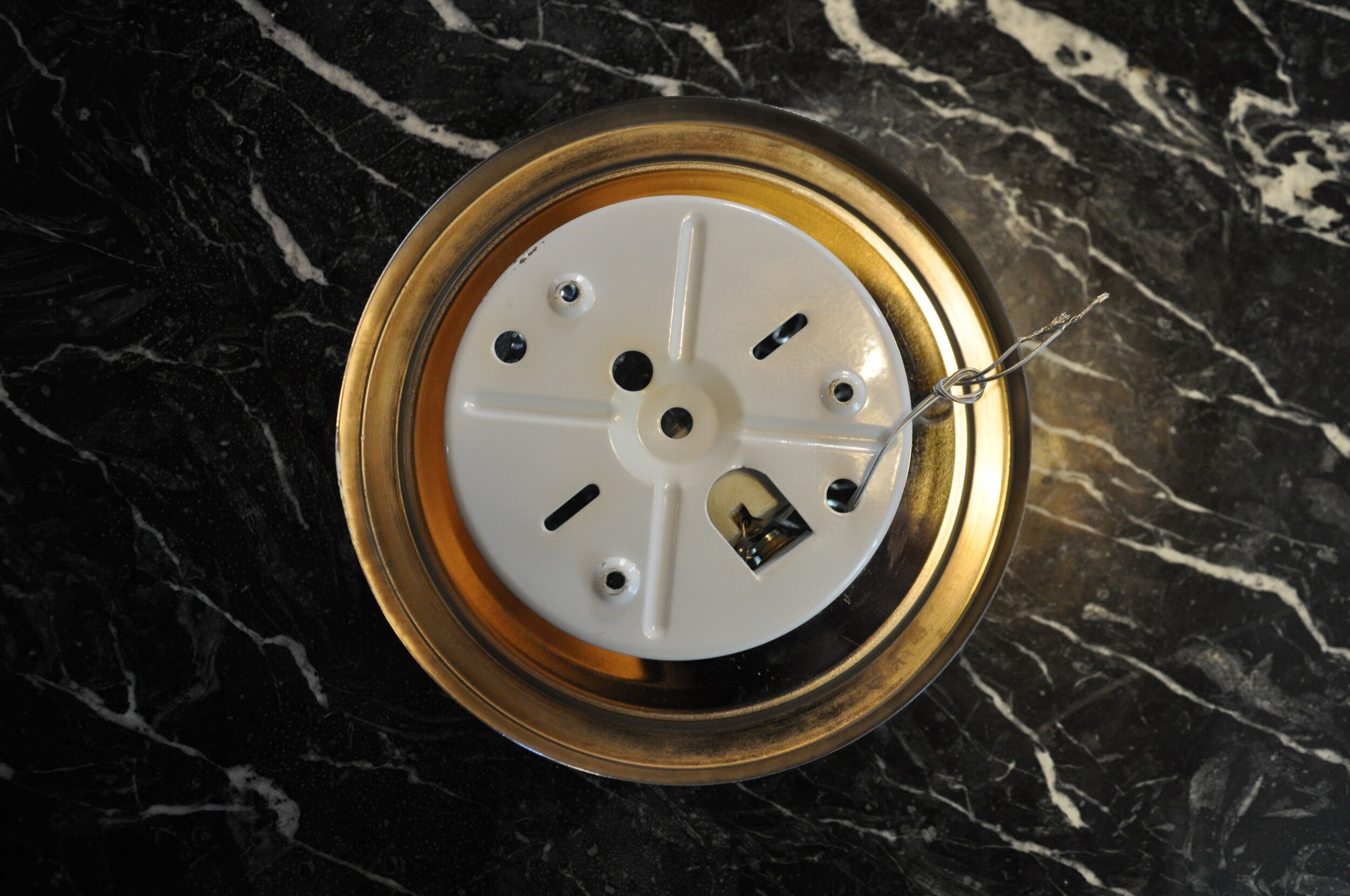 Wall lamp, blown glass, Germany, 1960