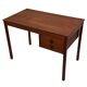 Vintage Danish teak compact Domino Mobler desk, 1960s