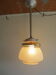 suspension vintage in frosted glass