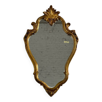 Miroir vintage doré