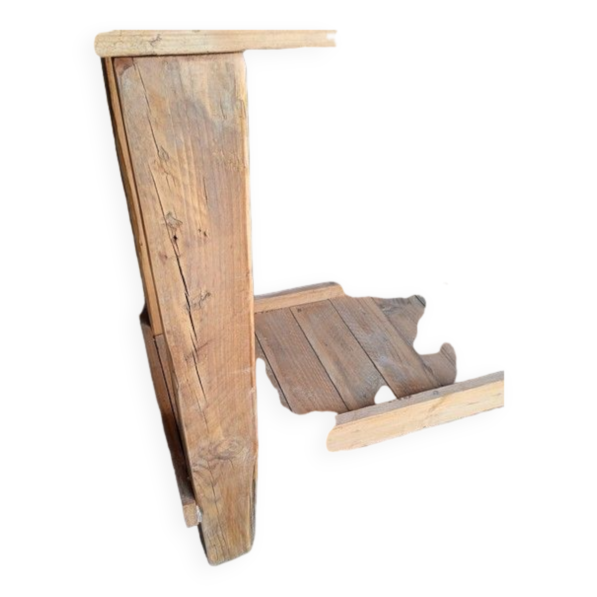 Workbench 100cm old solid wood