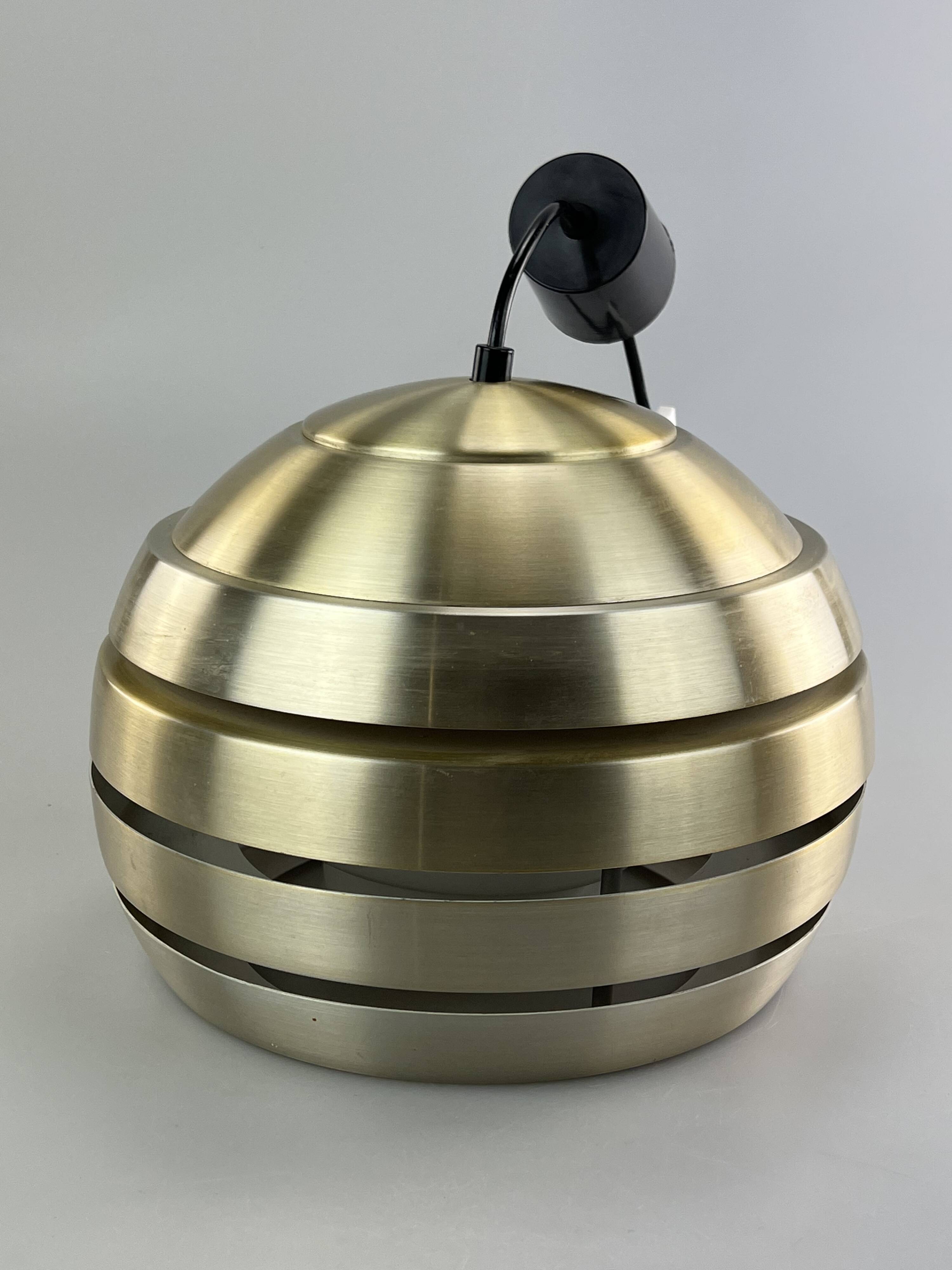 60s 70s lamp light ceiling lamp aluminum space age design 60s 70s