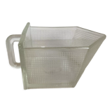 Old thick glass drawer tray