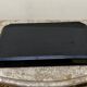 Japanese tray in black and gold lacquered wood