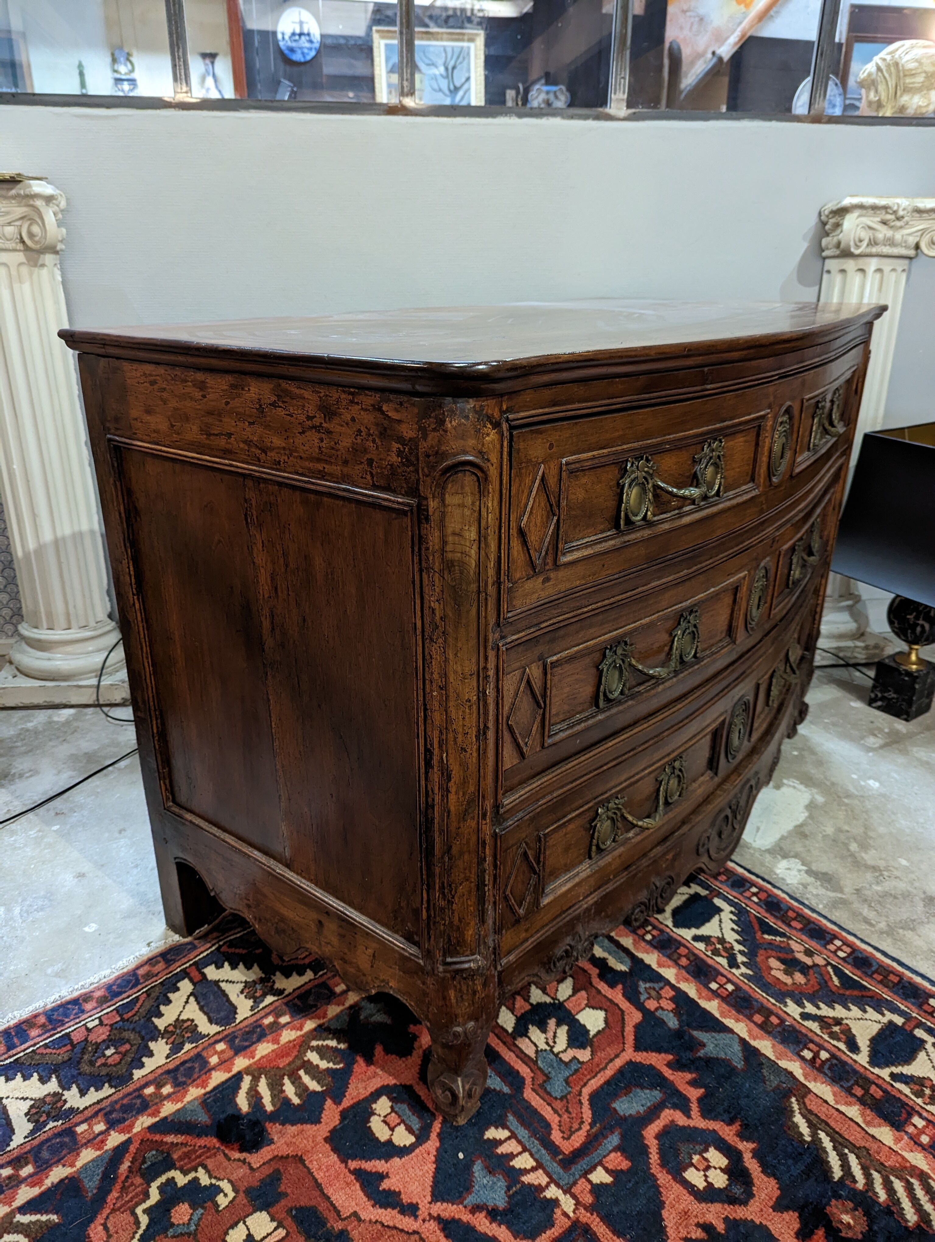 Louis XV period chest of drawers