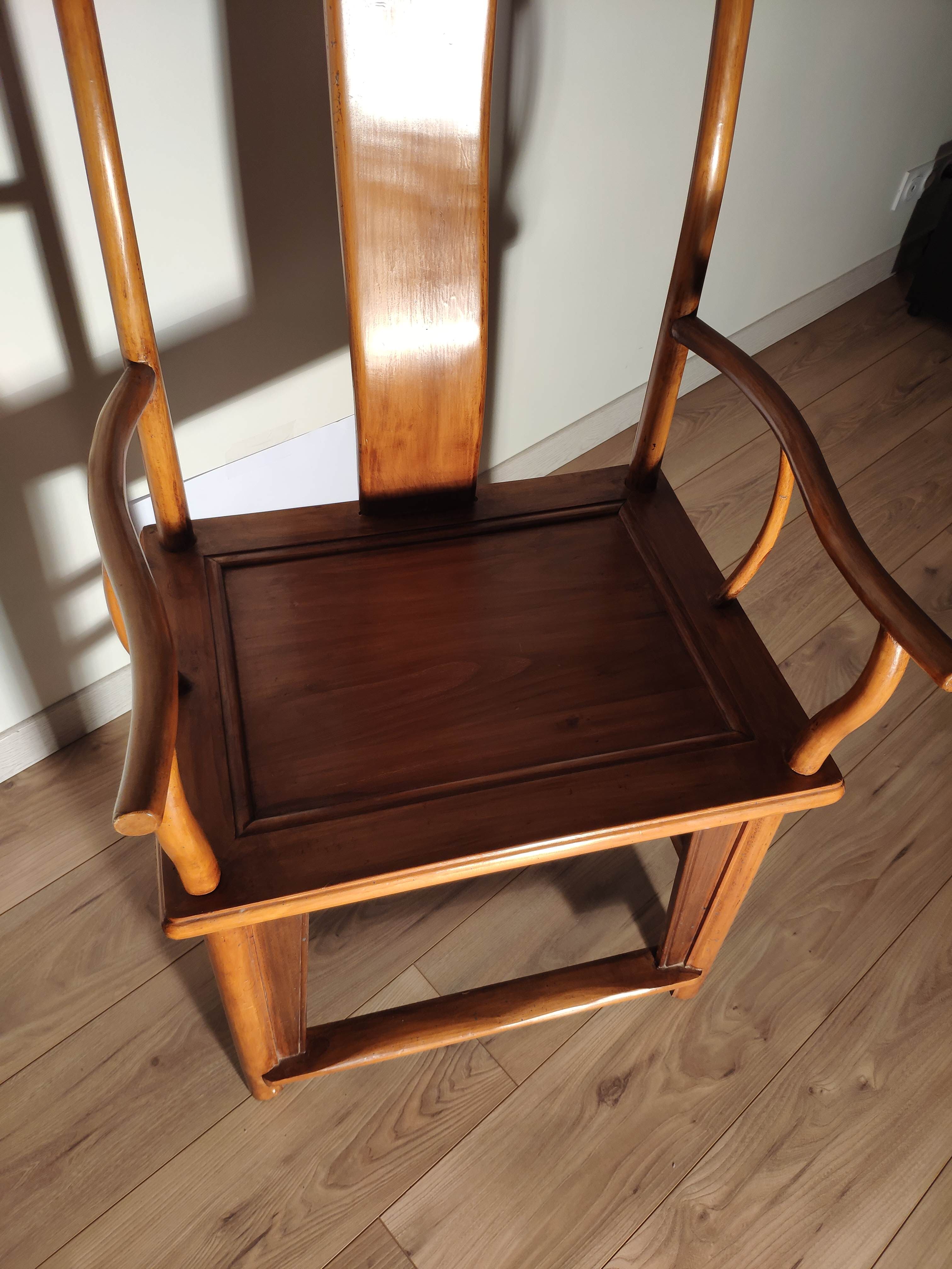 Chinese armchair "literate hat"