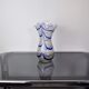 Vase seguso Bleu en verre de murano, italie, 1960