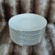 11 antique porcelain dessert plates