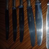 6 Christofle knives model Boréal