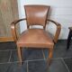 Bridge armchair in skai from the 60s
