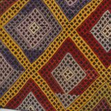 Oushak Geometric Vintage Small Rug sku 3850