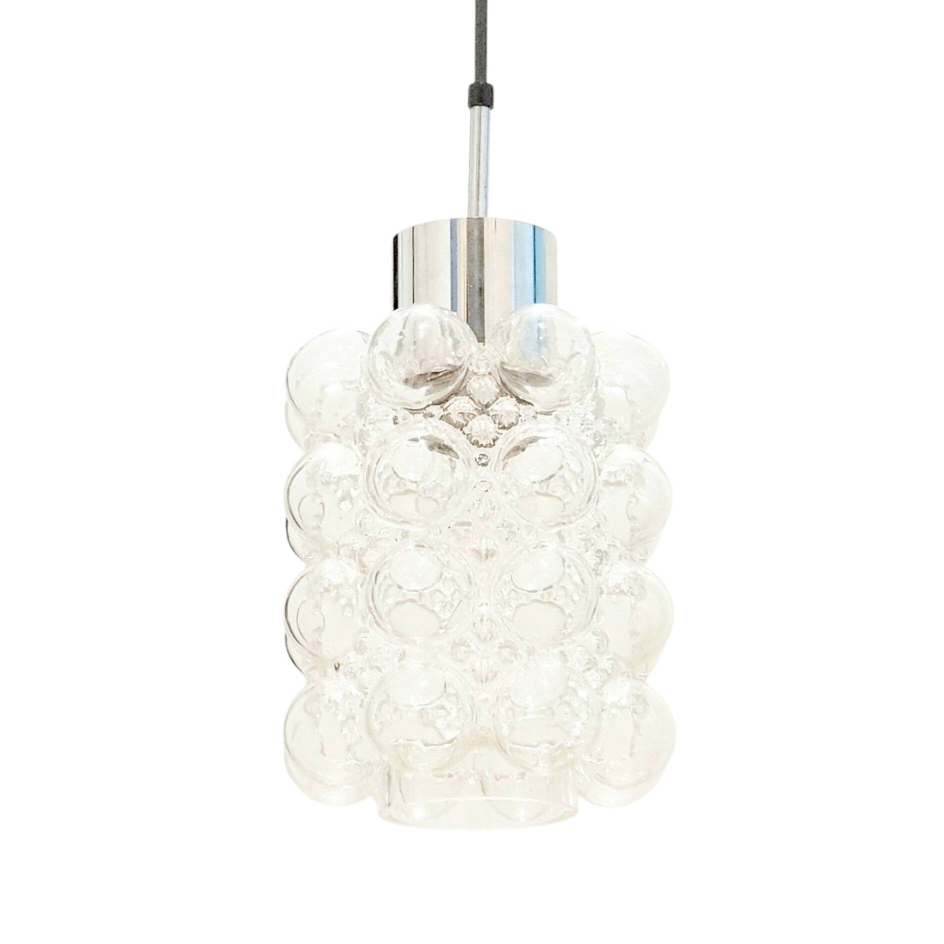 Mid-Century Bubble Glass Ceiling Light by Helena Tynell for Limburg, 1960s