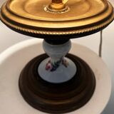 Brass and ceramic lamp