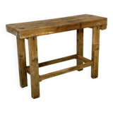 Solid wood workbench