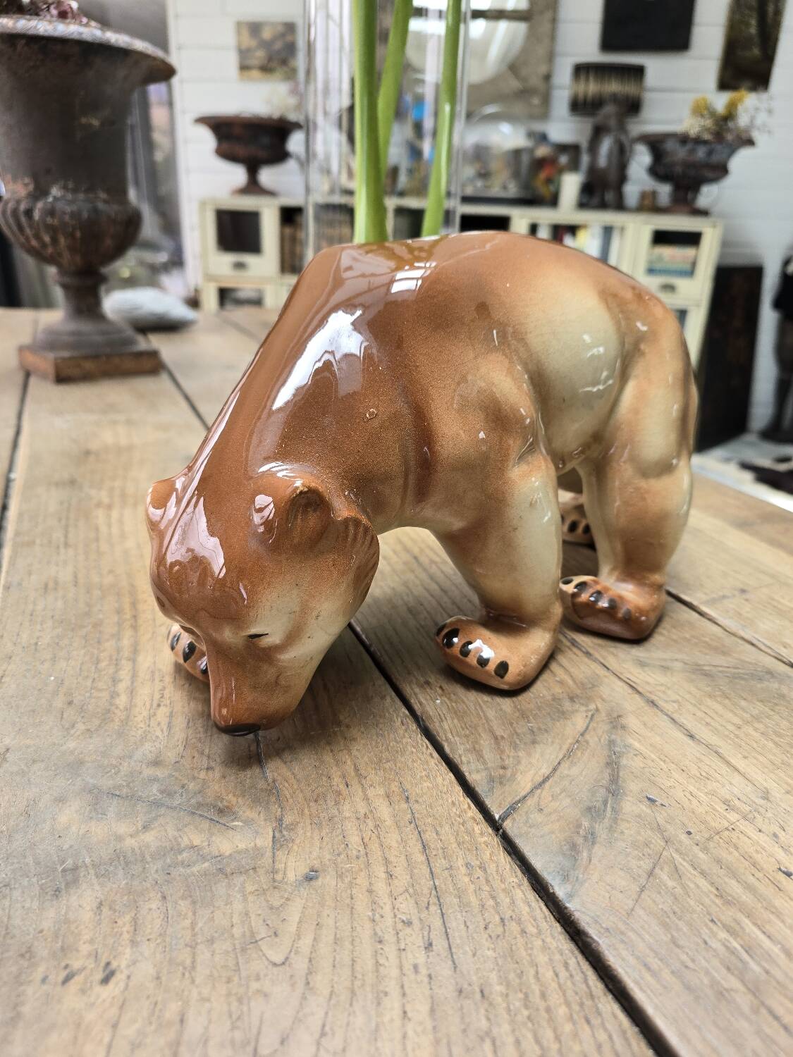 Ceramic bear early 20th century