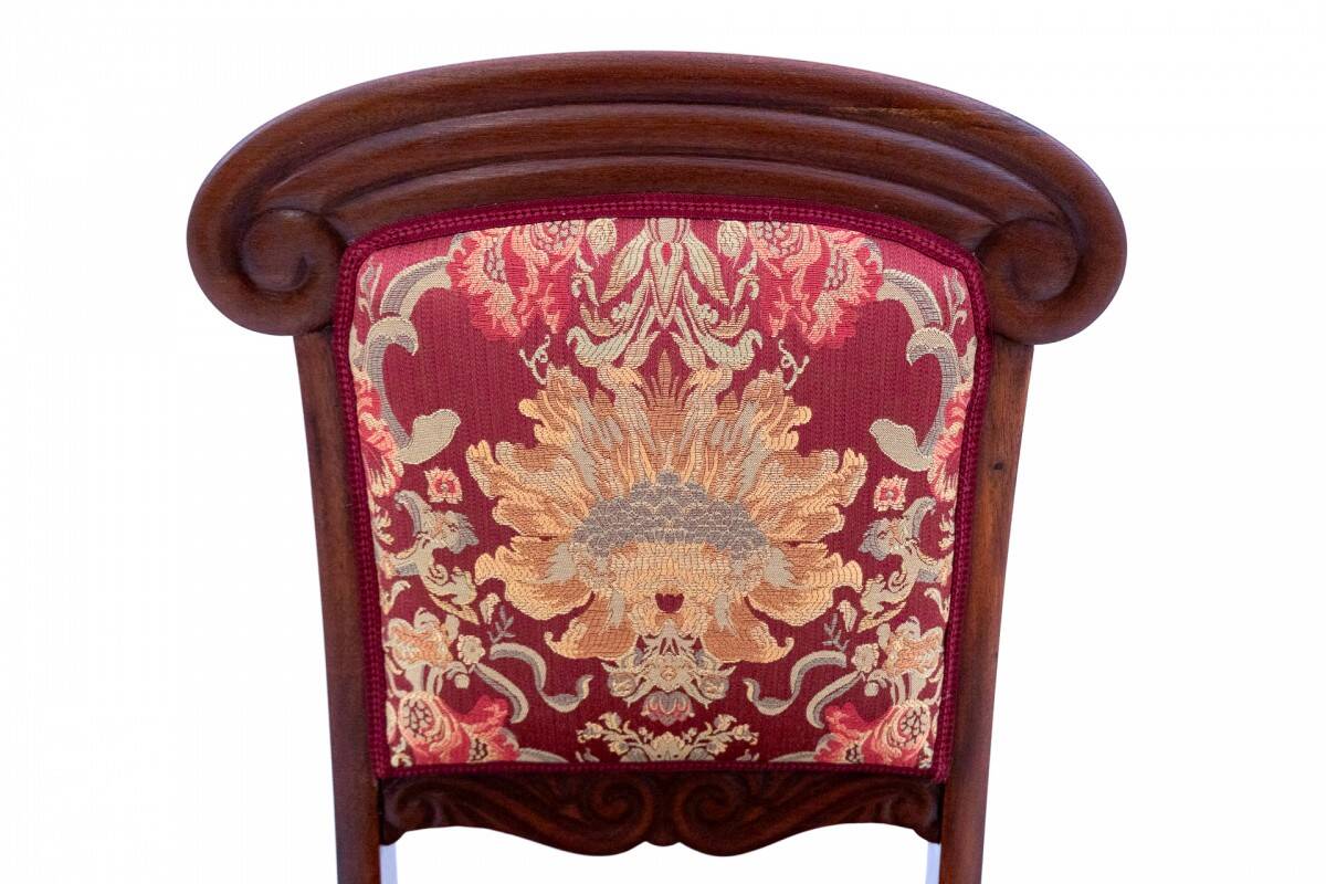 Antique chair, Northern Europe, circa 1890. After renovation.