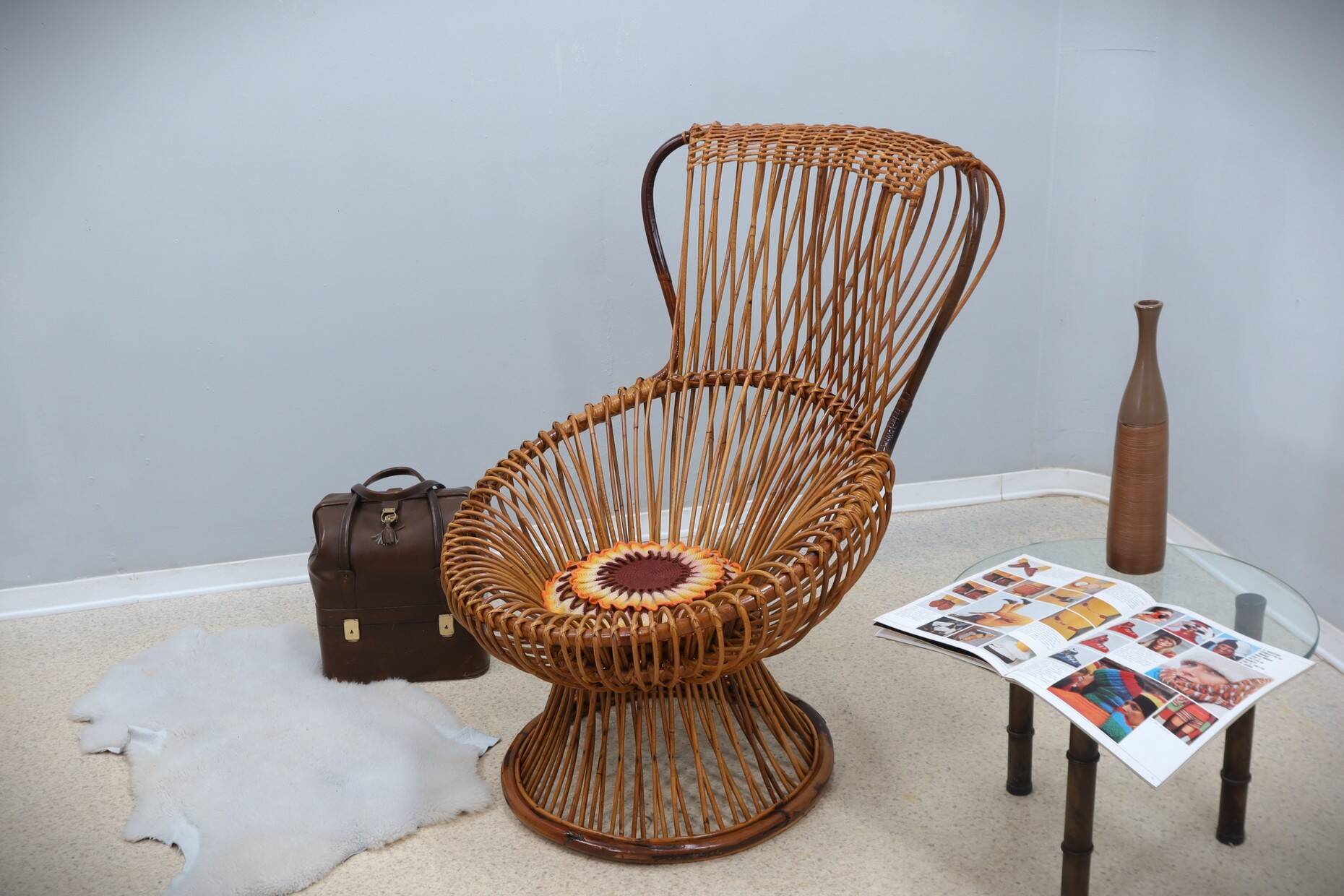 Margherita chair Franco Albini, BONACINA 1950s