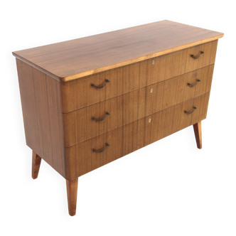 Commode scandinave en acajou, Suède, 1950