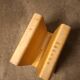 Wooden magazine rack from the 80s and 90s Habitat