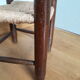 Chaise paillée enfant