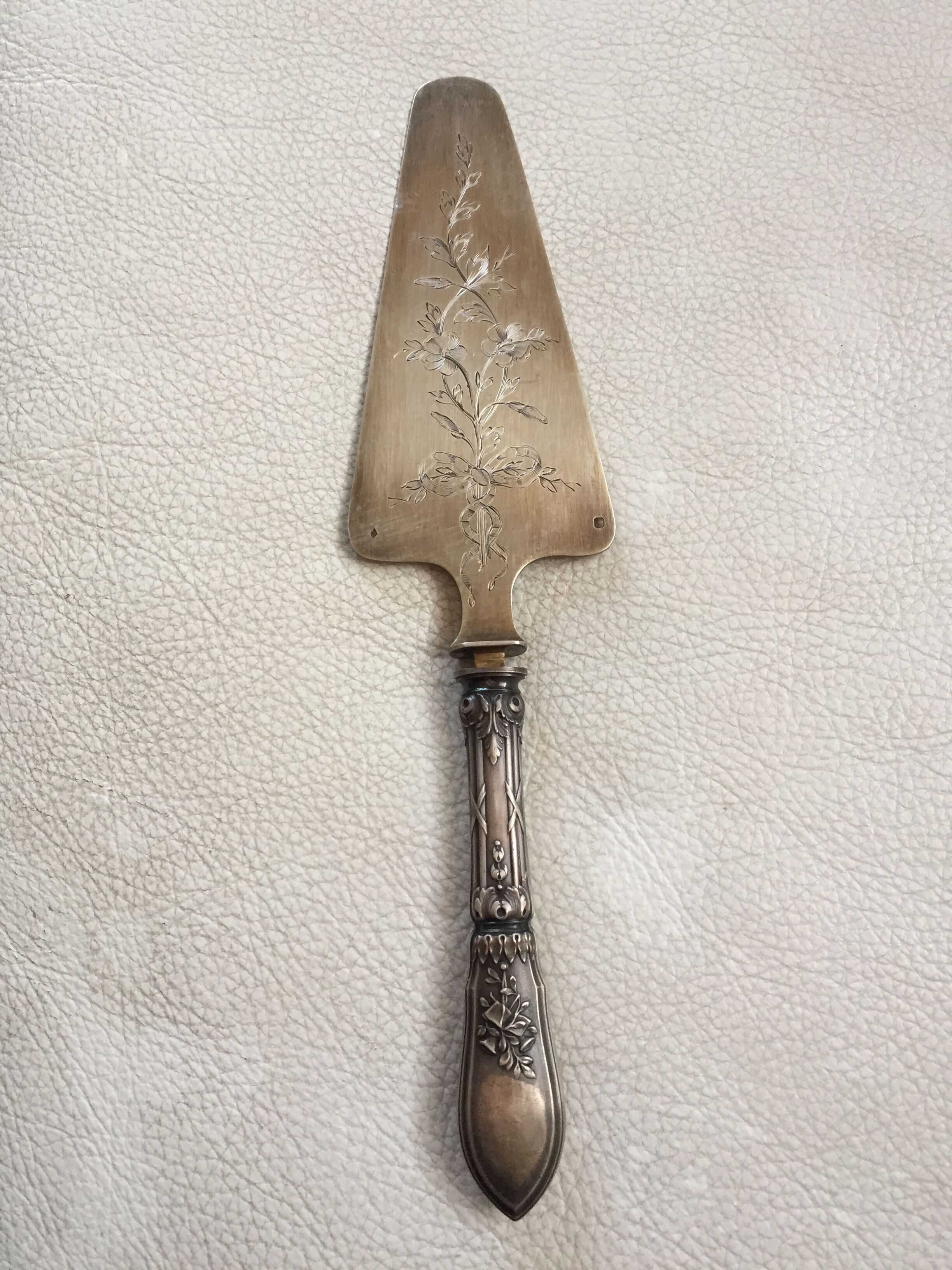 Silver pie shovel Napoleon III era