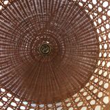 Vintage wicker suspension