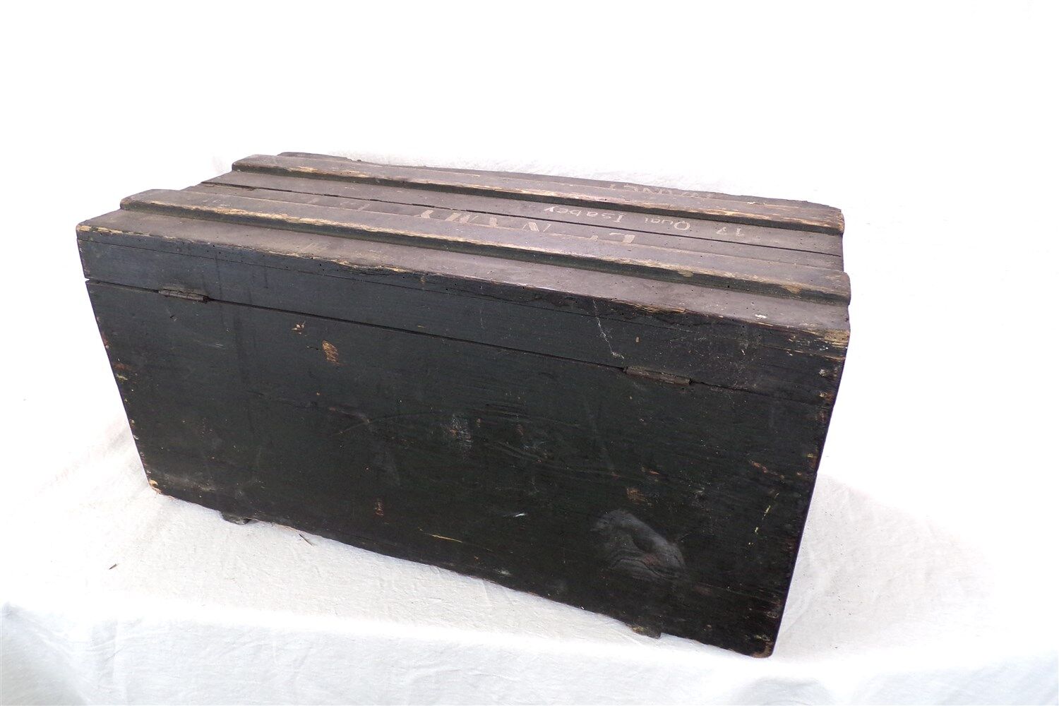 Old military trunk