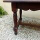 19th century oak coffee table