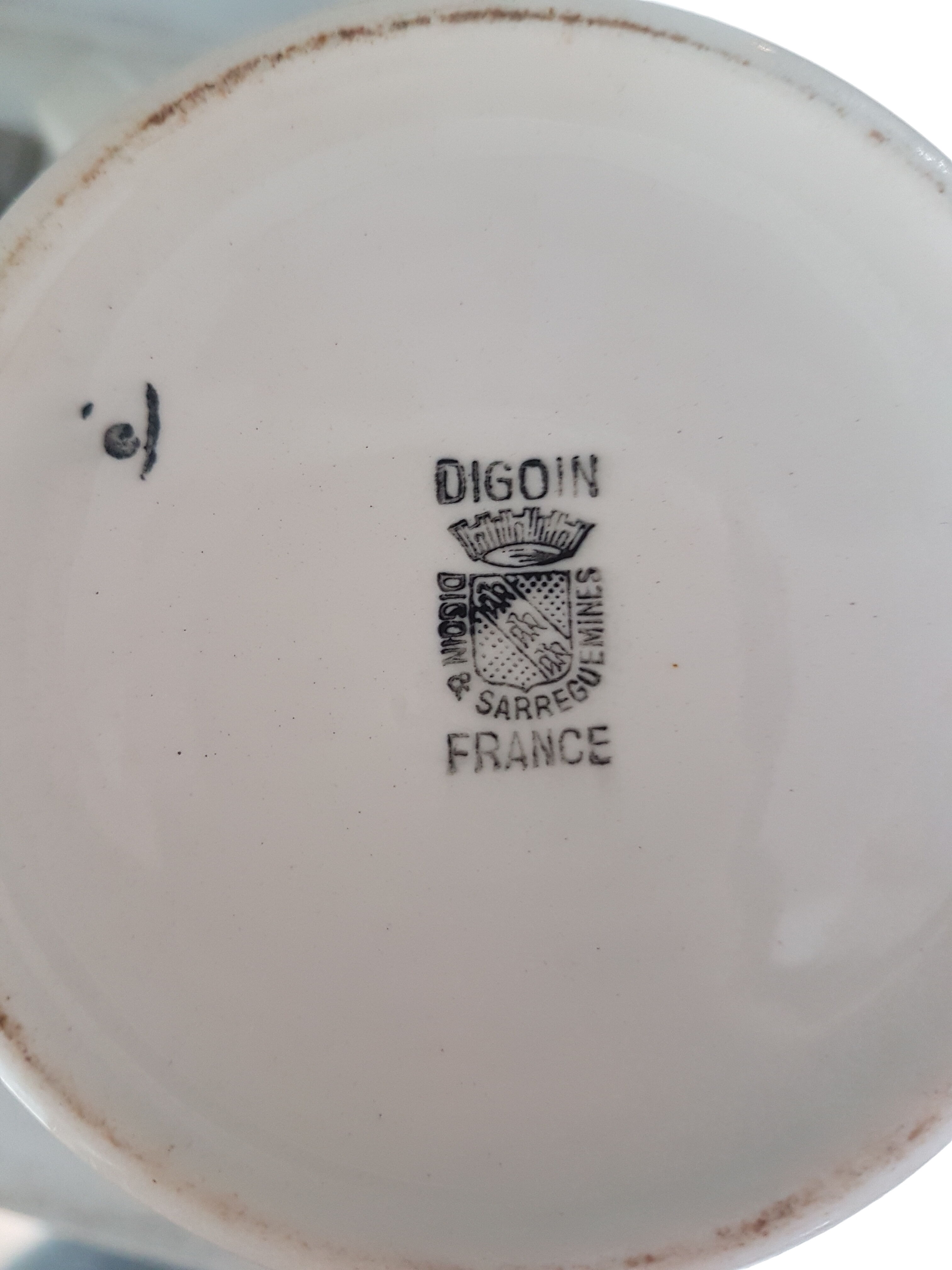 Digoin Blue Teapot