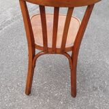 Set of 4 mismatched bistro chairs
