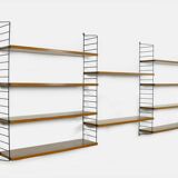 Vintage wall-unit – String shelf by Nisse Strinning and Kajsa Strinning, 1950s Sweden