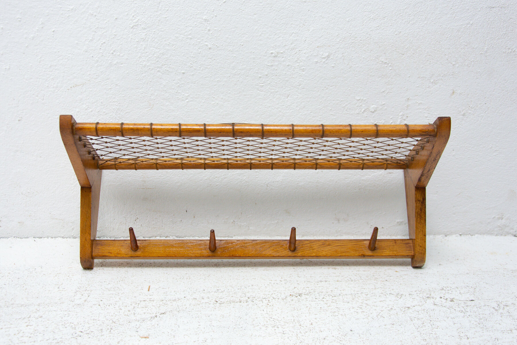 Mid century wall shelf by Krásná Jizba, Czechoslovakia, 1960´s