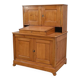 Meuble de Commerce en Pitchpin avec Pupitre – 1920