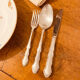 Silver cutlery for 12 guests