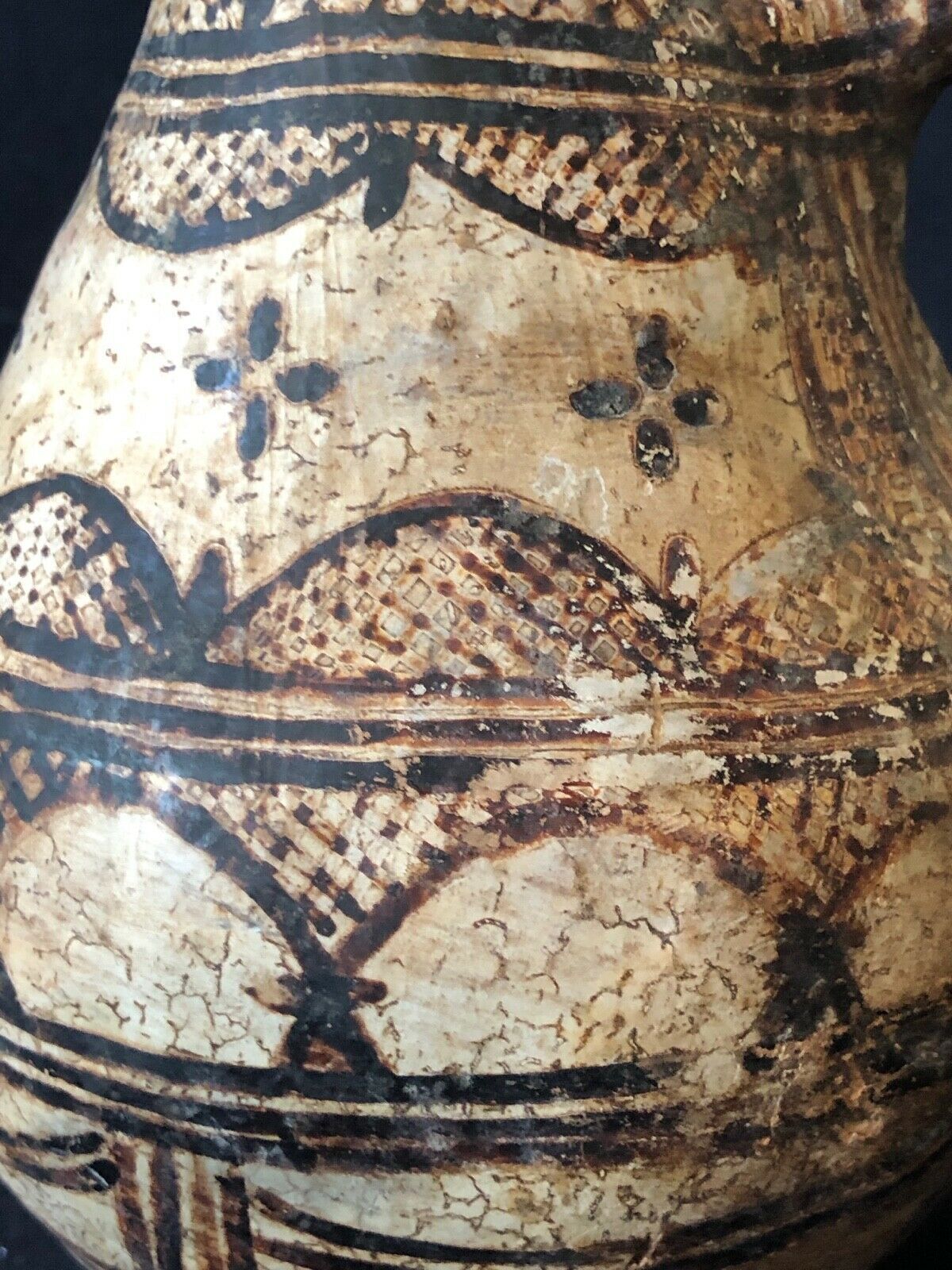 Ceramic Berber jug Kabylie