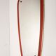Mirror symmetrical 60's Red 82x37cm